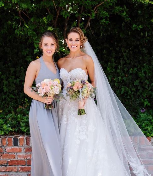 Betty with her sister Sophia Cantrell