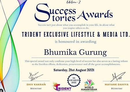 Bhumika Gurung Career