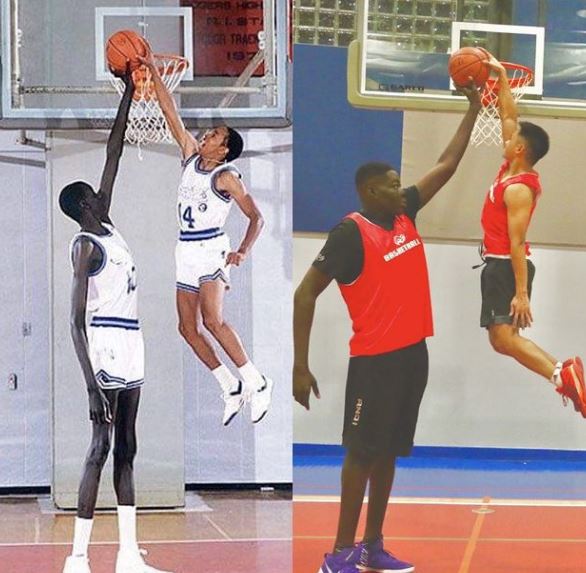 Big Naija is a basketball player