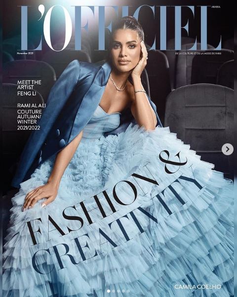 Camila featured on various magazine covers