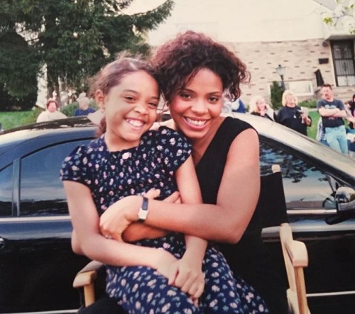 Candace Maxwell with her mother Monica Waite