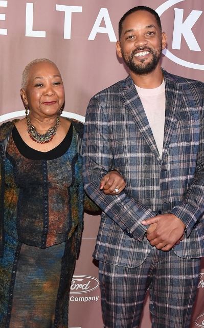 Carolyn with her son Will Smith