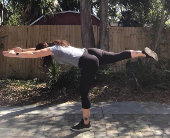 Cassidy Hall is a fitness freak