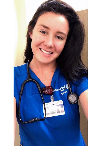 Cassidy Hall is a nurse