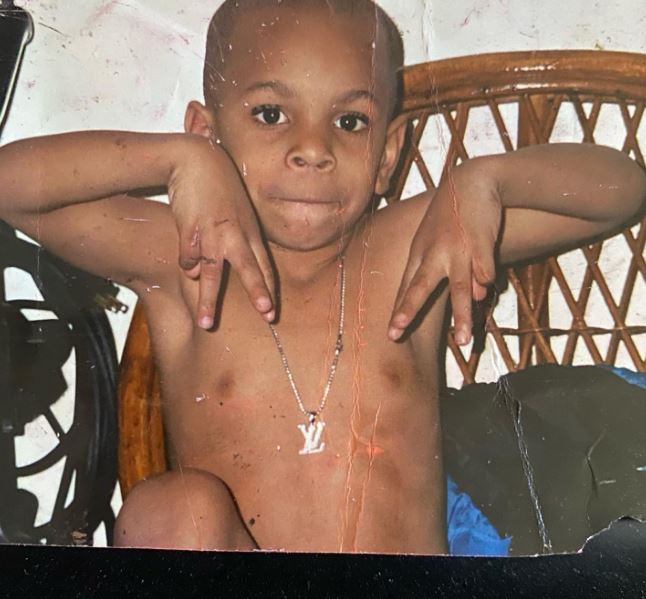 Childhood photo of Lil Gotit