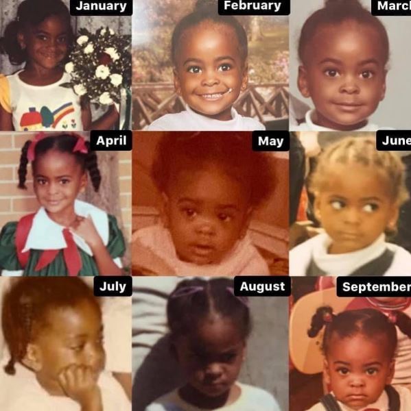 Childhood photos of Royce Reed