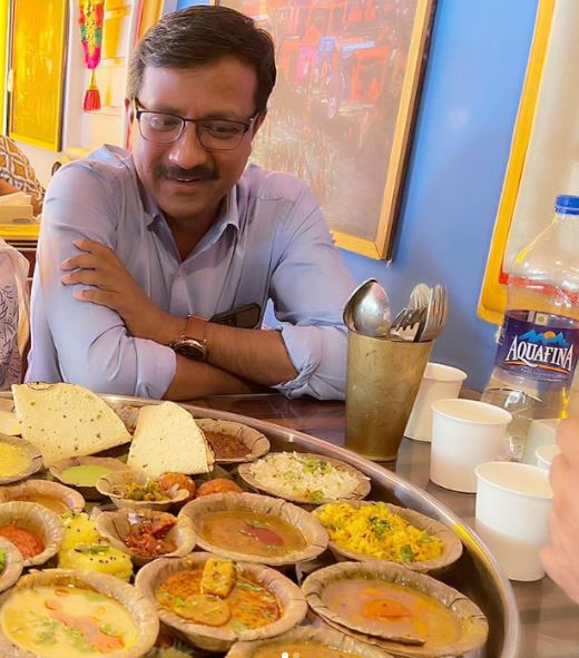 Dr Pradeep Gawande is a foodie