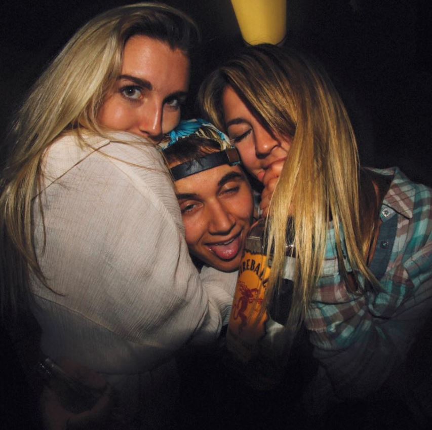Durte Dom with his friends