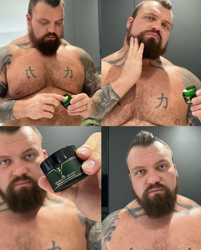 Eddie Hall promotes many products