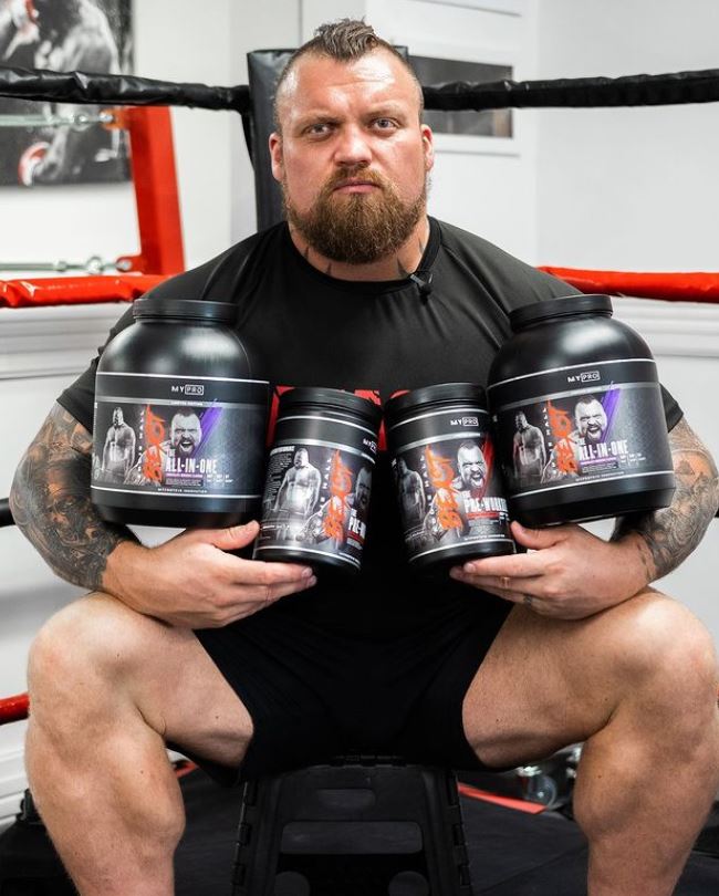 Eddie Hall takes complete diet