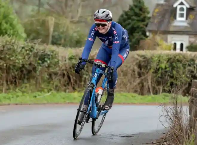 Emily Bridges is a cyclist