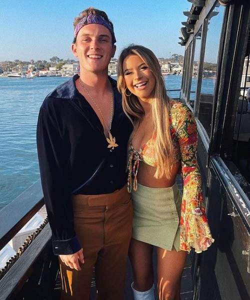 Emily Elizabeth was photographed with her boyfriend Garrett Totten