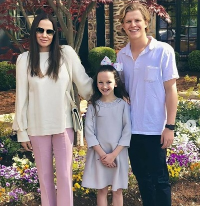 Erin Everly with her kids Easen and Esper