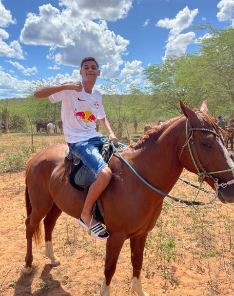 Ferreira loves horseriding