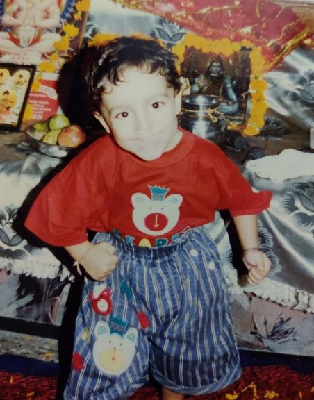 Gagan's childhood photo