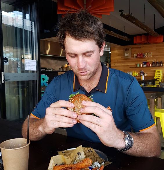 Garry is an avid burger lover
