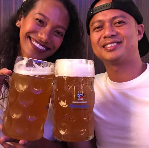 Gerick Parin consumes alcohol