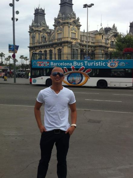 Gerick Parin likes traveling