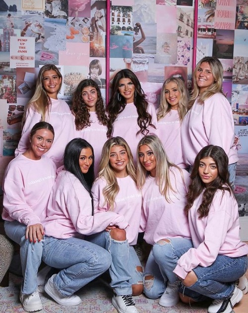 Gia Giudice is the member of The Real Unique Entertainers (T.R.U.E.)