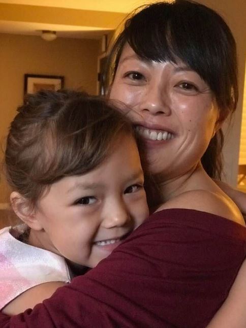 Grace is the daughter of comedian Pauline Yasuda