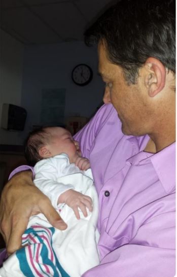 Grace's birth photo