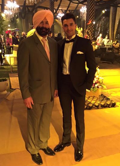 Gurfateh Pirzada and his dad