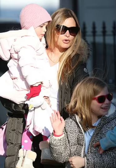 Holly Valance and her kids