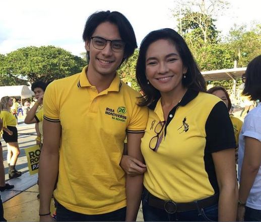 Hontiveros is the nephew of Risa Hontiveros