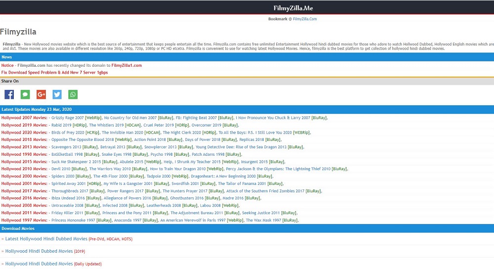 How to Download Latest Movies from Filmyzilla1.com