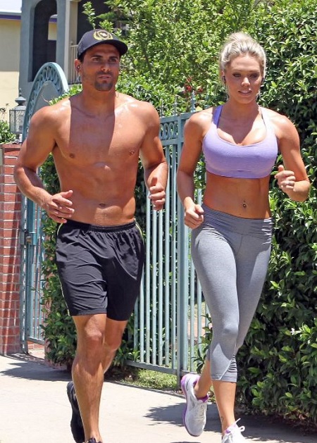 Jeremy Jackson with his Ex-wife