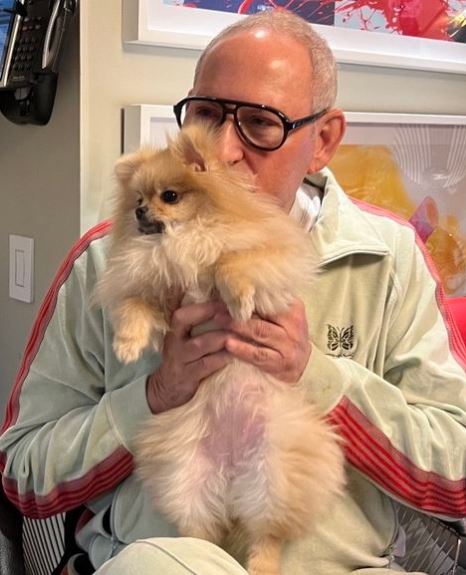 John Demsey has a pet dog