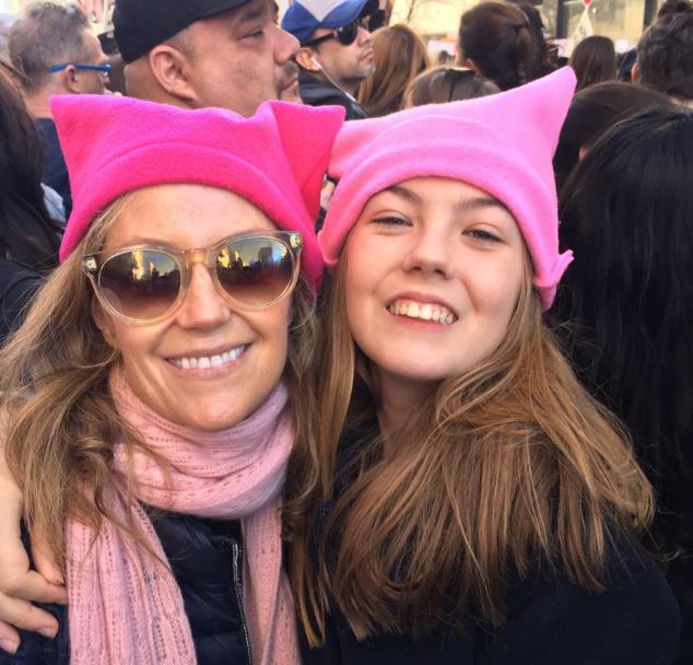 Karey Burke with her daughter