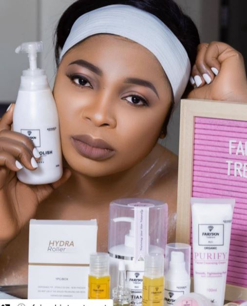 Kemi Afolabi promotes many products