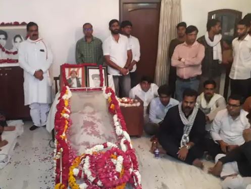 Kirori Singh Bainsla dead body
