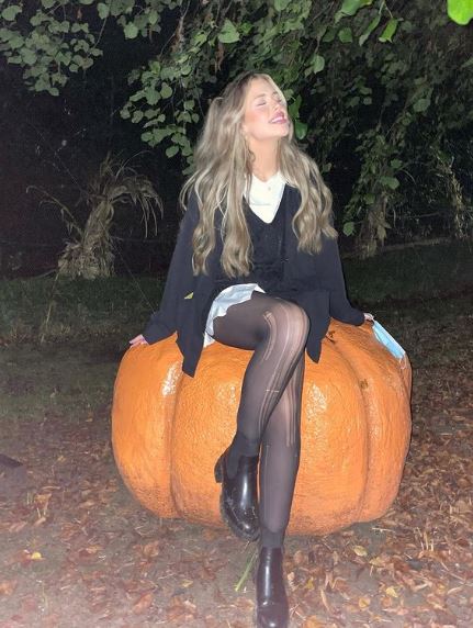 Liana Jade celebrates Halloween