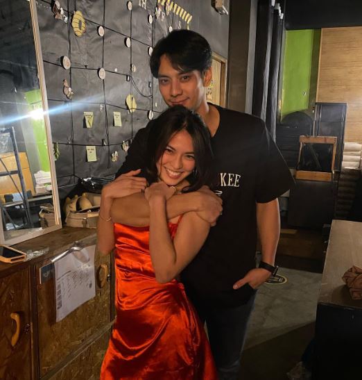 Luis Hontiveros with his girlfriend Camille Patrisha