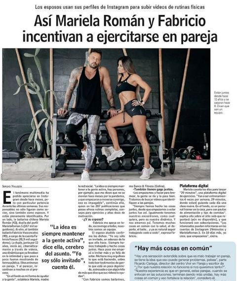 Mariela Roman articles has been published in newspaper