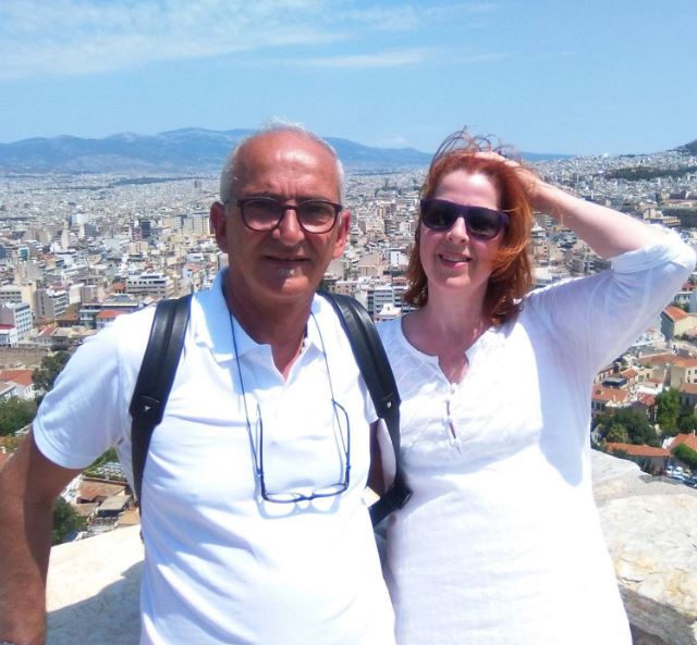 Michele's parents Franco Riondino and Mariella Solfrizzi
