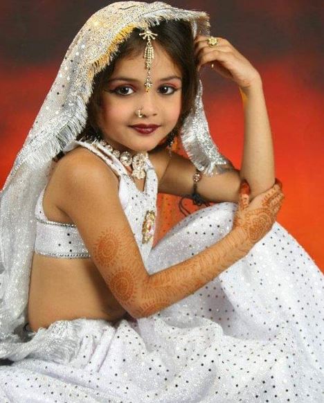 Muskan Bamne childhood image