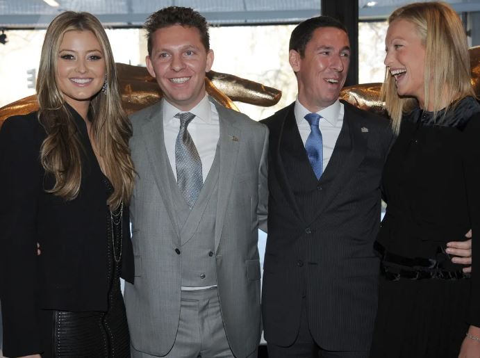 Nick Candy with his family