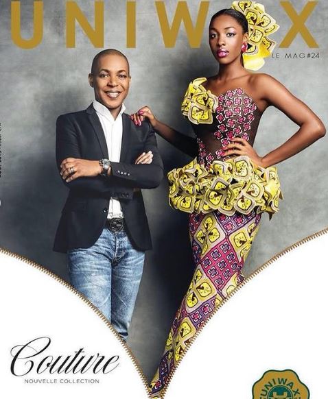 Olivia Yace appeared on the cover page of Uniwax magazine