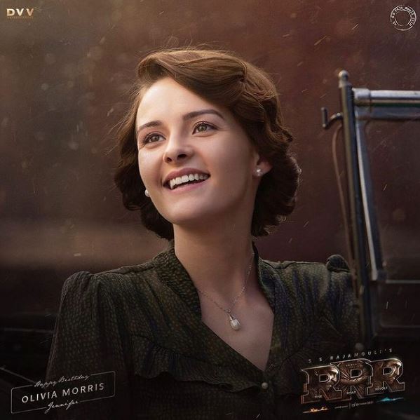 Olivia appeared in RRR