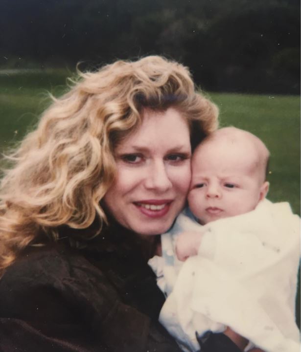 Paul Khoury childhood image with his mom