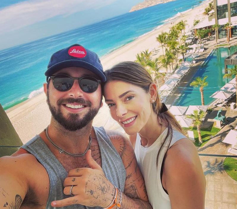 Paul Khoury with his wife