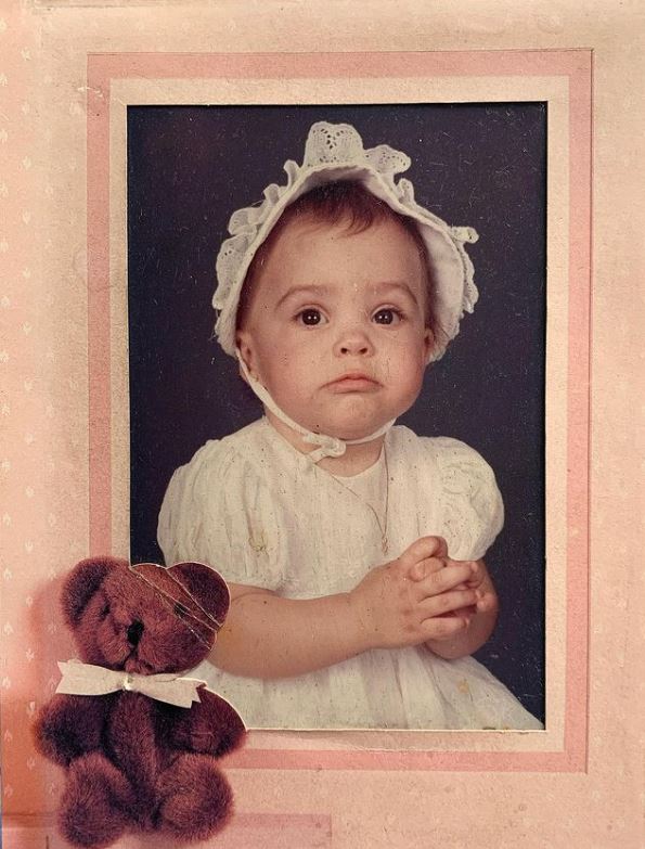 Paulina Davila picture as a baby