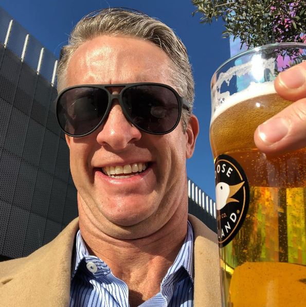 Penn Holderness consumes alcoholic