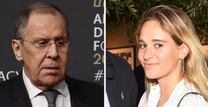 Polina Kovaleva is the step-daughter of Russian Foreign Minister Sergei Lavrov