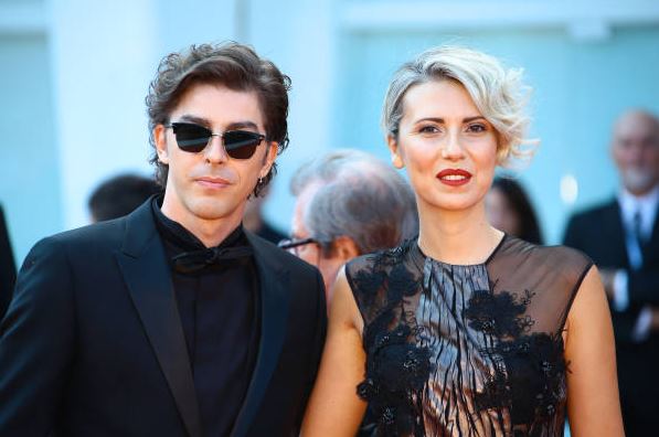 Riondino with his partner Eva Nestori