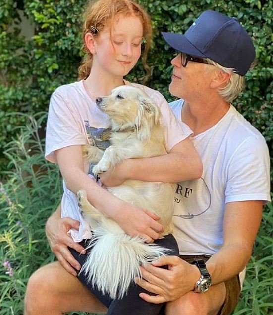 Ronald Carlson and his daughter Chloe Carlson