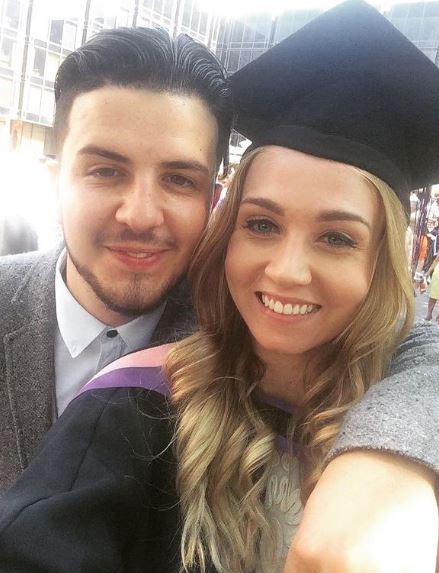 Sami Switch with his girlfriend